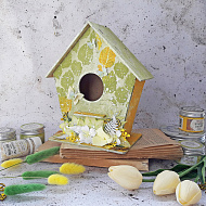 Декорируем заготовку "Скворешник". Мастер-класс. - фото