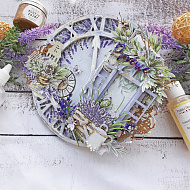 Декорируем АРТ БОРД "Часы в стиле Прованс". МАСТЕР-КЛАСС. - фото