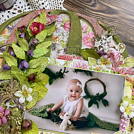 ЯСКРАВИЙ ТА НІЖНИЙ АРТ-БОРД "ПОВІТРЯНА КУЛЯ" - фото