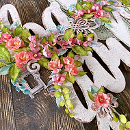 НЕЖНЫЙ ХОЛСТ "BABY GIRL" - фото