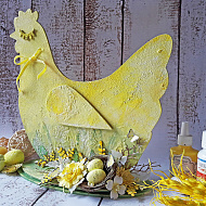 Декор для Пасхального стола "Курочка". Мастер-класс. - фото