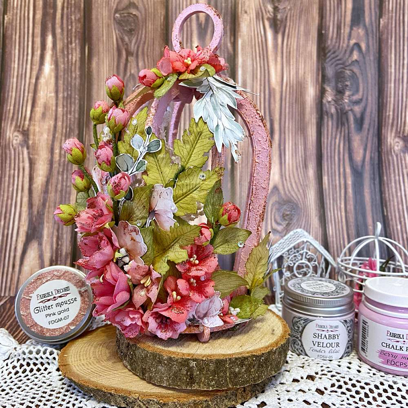 Bird Cage Decorated with Flowers. Tutorial - фото Bird Cage Decorated with Flowers. Tutorial - фото