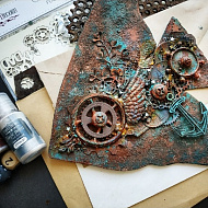 АРТБОРД "РЖАВАЯ РЫБА" ОТ АЛЕНКИ MOGIART - фото