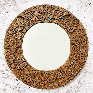 Декорируем заготовку зеркало в стиле Стимпанк . - фото