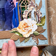 Простий альбом - гармошка для фотографій - фото