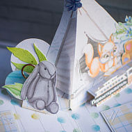 Поп-ап миник с лисичками от Светы Лисицыной - фото