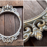 Фарбування старої рамки - фото