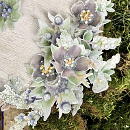 Зимові квіти. Створюємо унікальний декор своїми руками - фото Зимові квіти. Створюємо унікальний декор своїми руками - фото