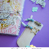 Мастер-класс от Ксении Ли: Мини-альбом из конвертов «Good tidings of great joy» - фото