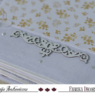 Золотой свадебный альбом от дизайнера Ксении! - фото