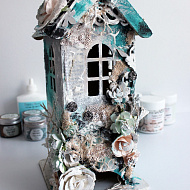 Home sweet home - mixed media inspiration from Marta + tutorial!! - фото