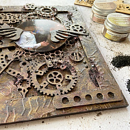 "Любовь окрыляет "Артборд квадрат. Вдохновение от Марины Давиденко - фото