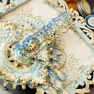 Декорування ажурної рамочки. Натхнення від Олени Ющенко. - фото