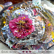 Миксмедийная подарочная коробка. Мастер класс от Наташи Курзиной - фото