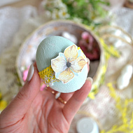 Пасхальная корзина своими руками! - фото