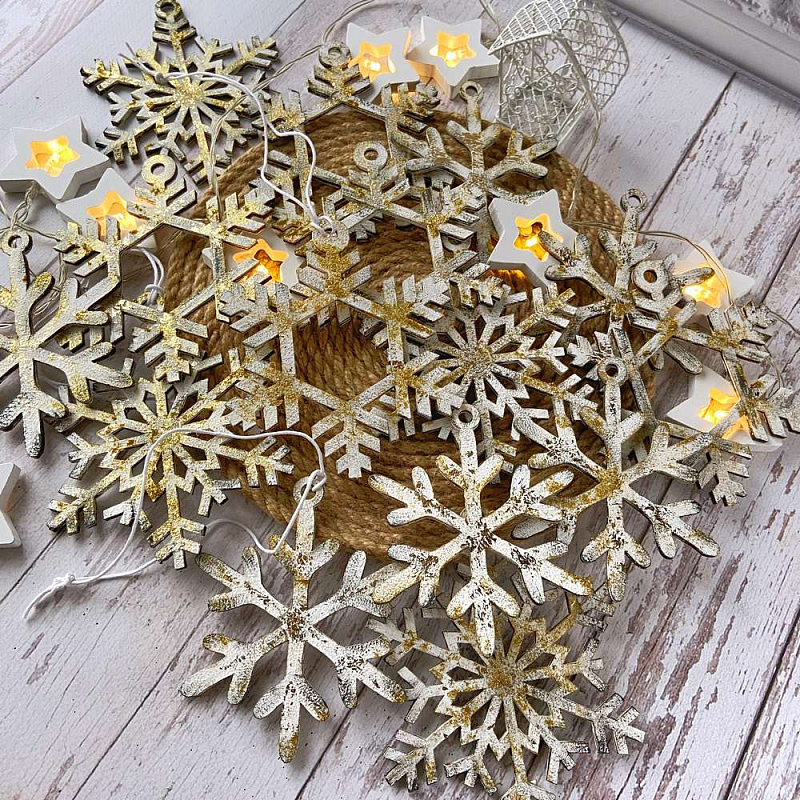 Christmas Interior Decorations - Snowflakes - фото Christmas Interior Decorations - Snowflakes - фото