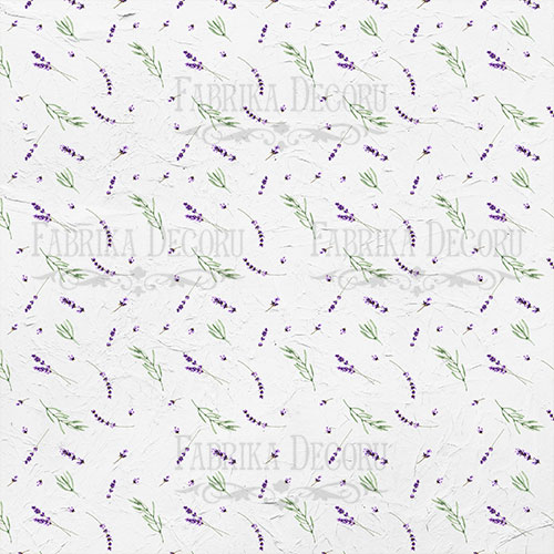 Колекція паперу для скрапбукінгу Lavender Provence, 30,5 см x 30,5 см, 10 аркушів - фото 8