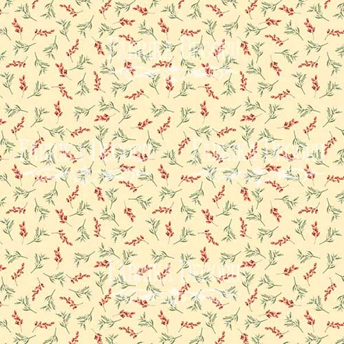 Sheet of double-sided paper for scrapbooking Our warm Christmas #59-04 12"x12"