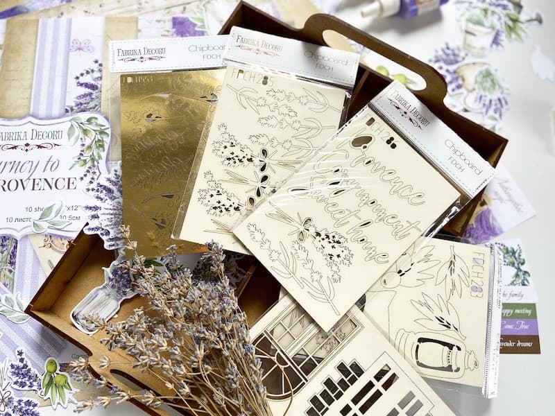 Коллекция бумаги для скрапбукинга Journey to Provence, 30,5 x 30,5 см, 10 листов - Фото 15