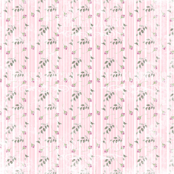 Double-sided scrapbooking paper set Shabby garden 12"x12" 10 sheets - foto 4