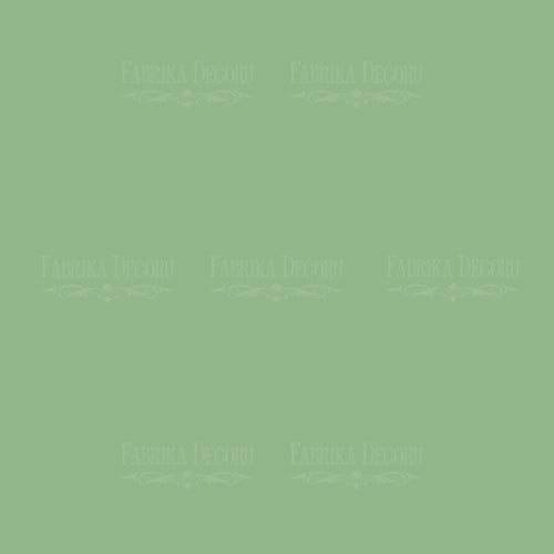 Лист двусторонней бумаги для скрапбукинга Dark green aquarelle & Avocado  #42-02 30,5х30,5 см - Фото 0