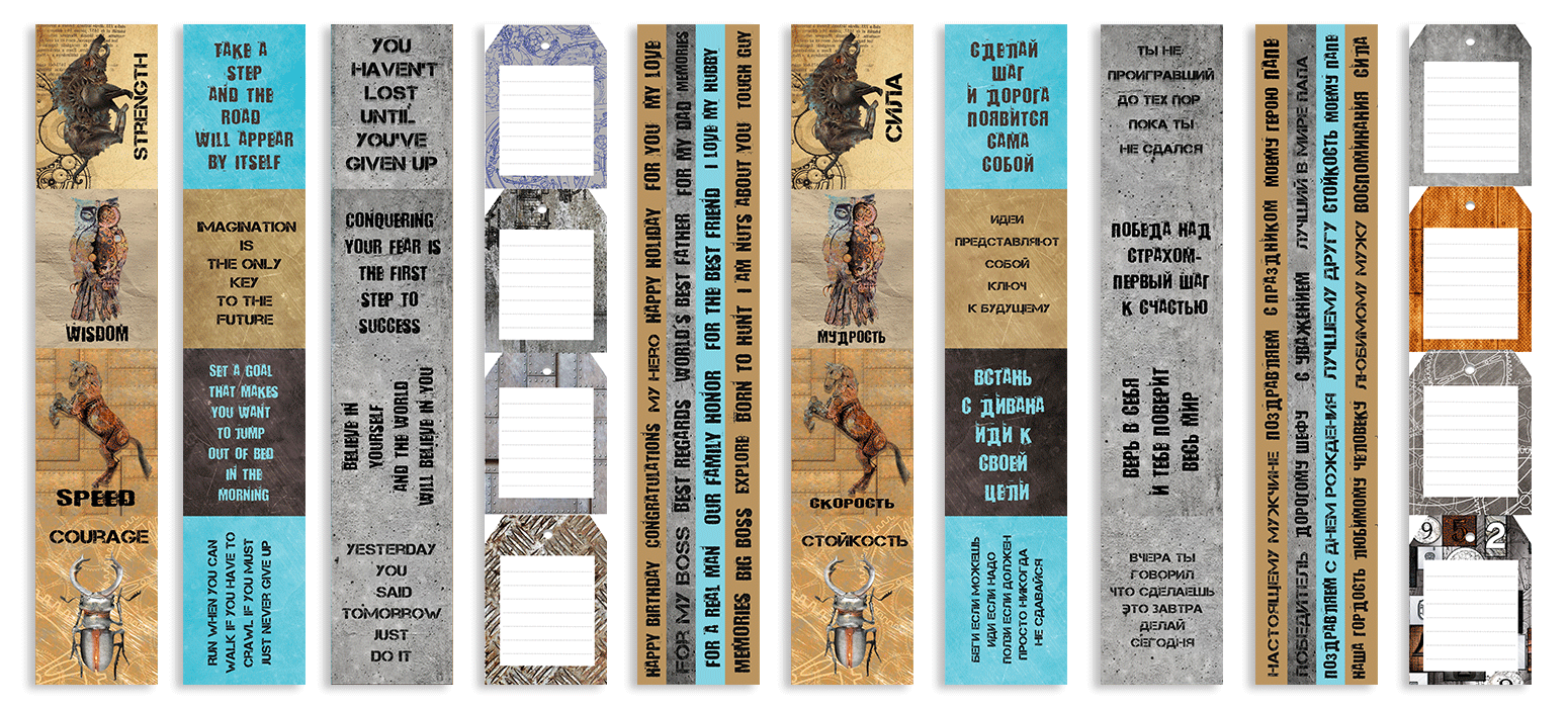 Колекція паперу для скрапбукінгу Grunge & Mechanics, 30,5 см x 30,5 см, 10 аркушів - фото 12