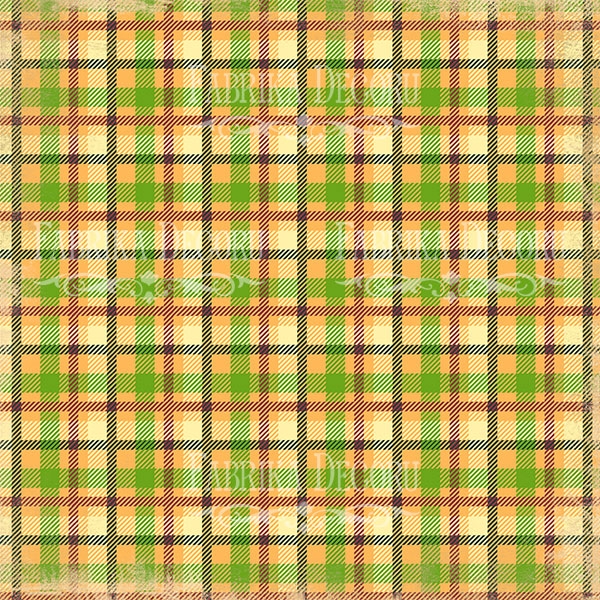 Double-sided scrapbooking paper set Botany autumn 12"x12" 10 sheets - foto 9
