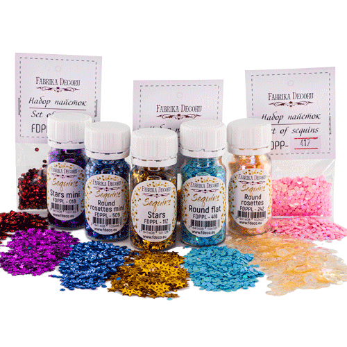 ПАЙЕТКИ SEQUINS