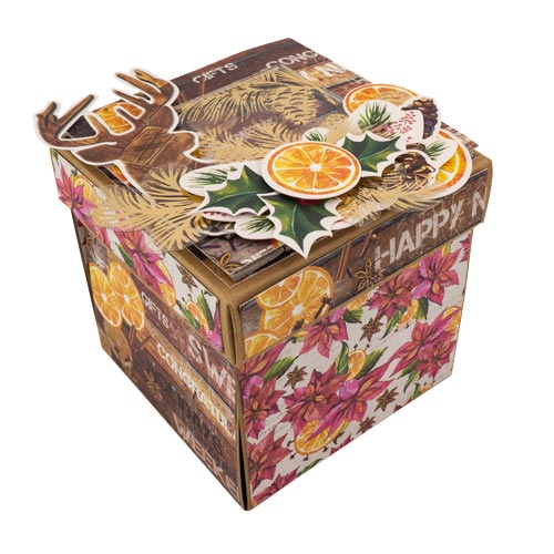 Magiczne pudełko na prezent, Magic Box, Zestaw DIY #1 - foto 0  - Fabrika Decoru
