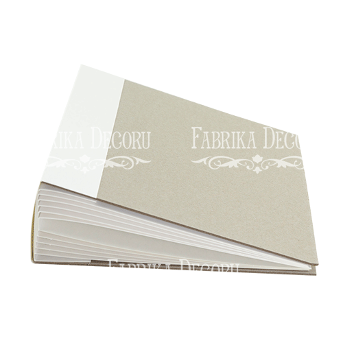 Scrapbook Blanko Fotoalbum, 20 cm x 20 cm, 10 Blätter - Fabrika Decoru