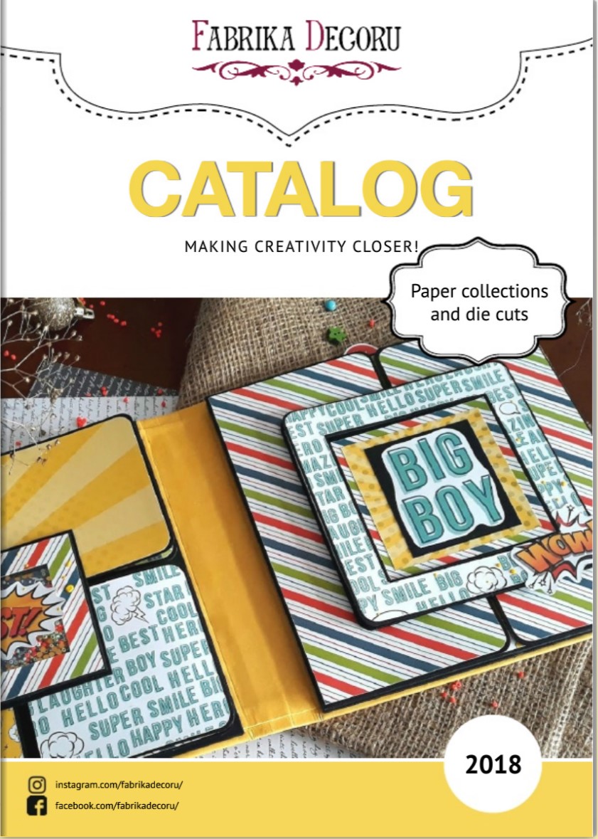 Paper collections and die cuts catalog. Final 2018 Paper collections and die cuts catalog. Final 2018