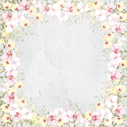 Колекція паперу для скрапбукінгу Orchid song, 30,5 см x 30,5 см, 10 аркушів - фото 7