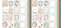 Double-sided scrapbooking paper set Tenderness and love 12"x12", 10 sheets - 11