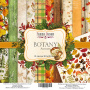 Double-sided scrapbooking paper set Botany autumn 12"x12" 10 sheets