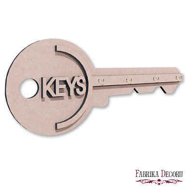 ключница настенная "ключ" #324 фабрика декору