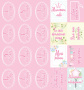 Sheet with journaling cards. Collection "Puffy Fluffy Girl"
