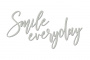 Chipboard "Smile everyday" #444 - 0 Chipboard "Smile everyday" #444 - 0