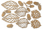 набор чипбордов botany autumn 1 10х15 см #154 