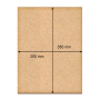Zeichenkarton quadratisch, 25cm x 35cm