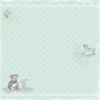 Scrapbooking paper set Baby Shabby 6"x6", 10 sheets - 6