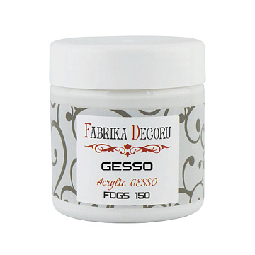 White acrylic primer "Gesso", 150ml White acrylic primer "Gesso", 150ml