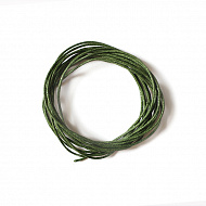 вощеный шнур зеленый 1 мм